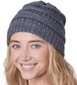 Tough Headwear Womens Winter Hat - Warm Chunky Cable Knit Beanies - Winter Beanie Hats for Women Cold Weather - Beanies Women
