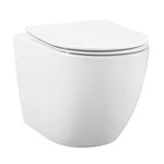 Swiss Madison Well Made Forever SM-WT449 St. Tropez Wall Hung Toilet Bowl, Glossy White