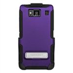 Seidio BD2-HK3MTRXHK-PR DILEX Case with Metal Kickstand and Holster Combo for use with Motorola Droid RAZR MAXX HD - Amethyst