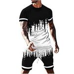Sport Suit for Men's T-Shirt and Sh
