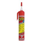 Flex Caulk, Waterproof & Weatherproof Hybrid Polymer Sealant, Strong, Paintable, Indoor, Outdoor, Bath, Shower, Sink, Window, Baseboards, Door, RV, Roof, Wood, Auto & Marine, Clear, 6.6 oz, 1-Pack