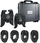 R-Type Copper Press Rings Kit, 4 Molds Range 1/2" 3/4" 1" & 1-1/4"