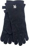 WMF 690336030 BBQ Grillhandschuhe 1 Paar Heat Resistant Oven Gloves Extra Long Practical Size (10/XL), Cotton