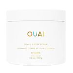 Ouai Scalp & Body Scrub, St. Barts - Foaming Coconut Oil Sugar Scrub & Gentle Scalp Exfoliator Cleanses, Removes Buildup & Moisturizes Skin - Paraben, Phthalate and Sulfate Free Body Care - 250g
