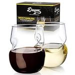Dragon Glassware Stemless Wine Glas