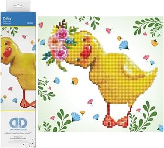 Diamond Dotz Daisy Duck Diamond Painting Kits for Adults - Diamond Art Kits a Relaxing Creative Craft Kit with Dotz Gems 9.5"x9.9"