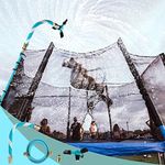 TINPOO Trampoline Sprinkler, Net Fr