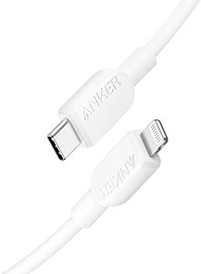 Anker USB C to Lightning Cable, 310 iPhone Fast Charger Cable(White, 6ft), MFi Certified, Fast Charging Cable for iPhone 14 Plus 14 14 Pro Max 13 13 Pro 12 11 X XS XR (Charger Not Included)