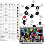 267Pcs Molecular Model Organic Inorganic Structure Kit, Atoms Bonds Orbitals Chemistry Structure Kit Atom Link Model, Educational Molecule Set for Teachers Students Student Chemistry Learning