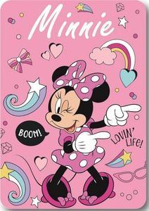 arlis Plaid in pile Minnie Disney 100 x 140 cm (Plaid Minnie Disney - A)