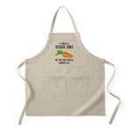 CafePress I'd Make A Veggie Joke Kitchen Apron with Pockets, Grilling Apron or Baking Apron