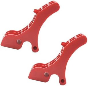 Composite Replacement Clips Replaces for Release levers of Dewalt DW7231 Mounting Bracket ，for Dewalt Heavy Duty Miter Saw Stand DW723 DWX723 DWX724 DW730 DWX725 (red 2 Pack)