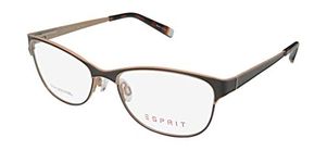 Esprit Women's Eyeglasses ET17474 ET/17474 565 Beige Full Rim Optical Frame 51mm