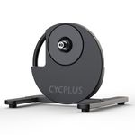 CYCPLUS R200 Smart Indoor Bike Trainer, 2200W Brushless Motor, 19% Gradient Simulator, BLE & ANT+ Dual Mode, Virtual Shifting, Uphill/Downhill Simulation, Super Silence for Realistic Indoor Cycling