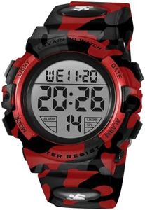 BEN NEVIS Reloj Digital para Niños para Deportes al Aire Libre Multifunción Resistente al Agua Reloj Digital con Alarma LED y Fecha de Calendario para Niños de 6 a 15 Años