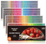 Shuttle Art 136 Colouring Pencils, Soft Core Coloured Pencils Set for Adult Colouring Books, Doodling, Sketching, Drawing, Art Supplies for Kids Adults and Artist