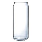 Luminarc N7344 Craft Brew 16 Ounce Can Glass Tall Boy, Set of 4, 1 Clear