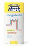 Megababe Unscented Anti-Chafing Sticks for Thigh Rescue | Prevents Friction and Skin Irritation | Thighs, Arms, Bra Lines and More | 50 ml