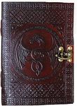 18 cm dragon Leather Blank grimoire