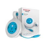 Anchor by Panasonic 5221 Diamond 6A Flexi Cord 2 Pin 4 Mtr Socket (Blue & White), Round