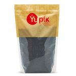 Yupik Raw Black Sesame Seeds, 1 kg, Gluten-Free, Kosher, Vegan, Natural Black Seeds, Unroasted, Unsalted, Plant-Based Protein, Source of Fiber, Iron & Calcium, Ideal for Cooking, Baking & Topping