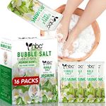 nbc BeautiLab Pedicure Foot Soak, Foot Spa Soak, Pedicure Kit, Bubble Foot Bath For Tired & Dry Cracked Feet, Athletes Feet, Odor Foot and Softens Calluses, Foot Soak 16 Packs A Box, Jasmine