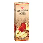 Hem Cinnamon Apple Incense Sticks (9.3 cm X 6.0 cm X 25.5cm, Black)