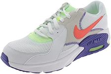 Nike Unisex-Child Stroke Running Shoe, White BRT Crimson Indigo Burst Volt, 5.5 Big Kid