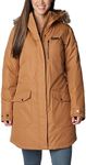 Columbia Women's Suttle Mountain Long Insulated Jacket, Camel Brown, 2X Plus