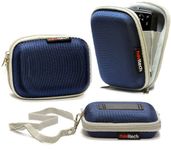 Navitech Blue Water Resistant Hard Digital Camera Case Cover Compatible with The Nikon CoolPix S3700 / CoolPix S2900 / CoolPix S6800 / CoolPix S6700 / CoolPix S5300 / CoolPix S2800