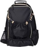 Huntley Equestrian Deluxe Equestrian Backpack, Black, One Size