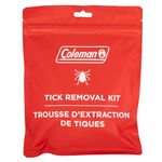 Coleman Tick Removal Kit for Humans – 15-Piece Tick Remover Tool Set with Identification Card, Safe & Easy Tick Removal Tools for Hiking, Camping & Outdoor Use