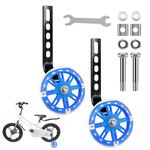 Proberos® 2 Pcs Kids Bike Support Wheels Kit, for 12-20 Inch Bicycle, Rotate Flashing Training Wheels, Universal Support Wheels Bicycles, Kids Bike Modification Biking Aid Wheels for Beginner Riders