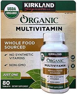 Kirkland Signature USDA Organic Multivitamin, 80 Coated Tablets