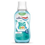 Aquafresh Mouthwash for Kids, Big Teeth Mouthwash for Children 6-8 Years, Fruity Flavour, 300 ml