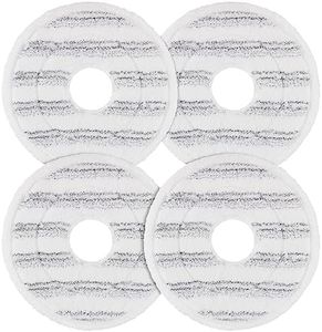 4 cuscinetti per mocio Vileda Spin e Clean Mop Ricarica, lavabili e riutilizzabili in microfibra, compatibili con Vileda Spin Mop Head di ricambio per la pulizia dei pavimenti