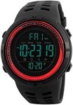 Men's Digital Sports Watch Waterproof Military Alarm with Countdown