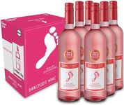 Barefoot White Zinfandel, Californian Rosé Wine, 6x 750ml bottles