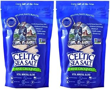 Celtic Sea Salt Resealable Bags, Fine Ground, 1 Pound, 2 Count