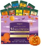 VAHDAM, Limited Edition Halloween Tea Gift Basket | 9 Premium Variety Pyramid Tea Bags | Halloween Gifts for Women, Men and Adults I Tea Gift Set