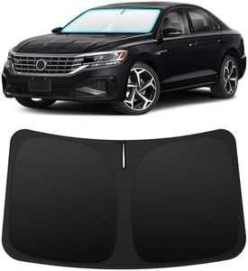 INSAUTO Custom Fit Windshield Sun Shade Accessories for Volkswagen/VW Passat 2012-2022, Foldable Front Window Sunshade, UV & Heat Reflector, Keeps Interior Cool, Includes Storage Bag