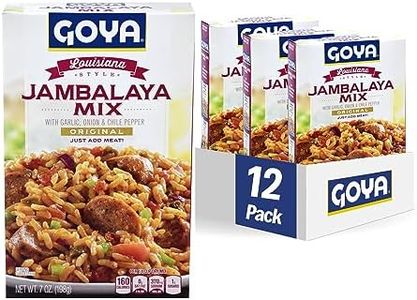 Goya Foods Louisiana Style Jambalaya Rice Mix, 7 Ounce (Pack of 12)