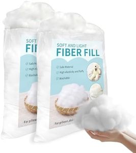 Daylendar Polyester Fiberfill Stuffing 2000g/70.5oz - Ultra-Soft & Fluffy Premium Polyfill Stuffing for Stuffed Animals,Crochet Stuffing, DIY Crafts - High Resilience Recyclable