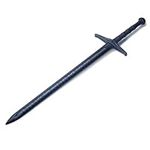 Polypropylene Black Medieval Sword