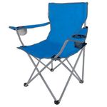 Glaceon Foldable Portable Chair for Beach, Camping, Picnic, Free Air, Fishing,Waterproof and Cover for Easy Transport and Storage, with Comfortable Armrests and Resistant Steel Frame (Set of 1)