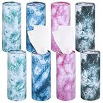 8 Pieces Cylinder Car Tissues Boxes