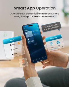 Pro Breeze 20L WiFi Dehumidifier – Smart Home Moisture Control