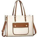 Laptop Bag for Women 15.6 Inch Canv