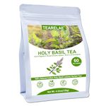 TEARELAE - Holy Basil Tea Bags - 60 Count - Premium Holy Basil Leaves - Non-GMO - Caffeine-Free