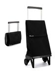 Rolser Plegamatic MF 2 Wheel Foldable Shopping Trolley - Black